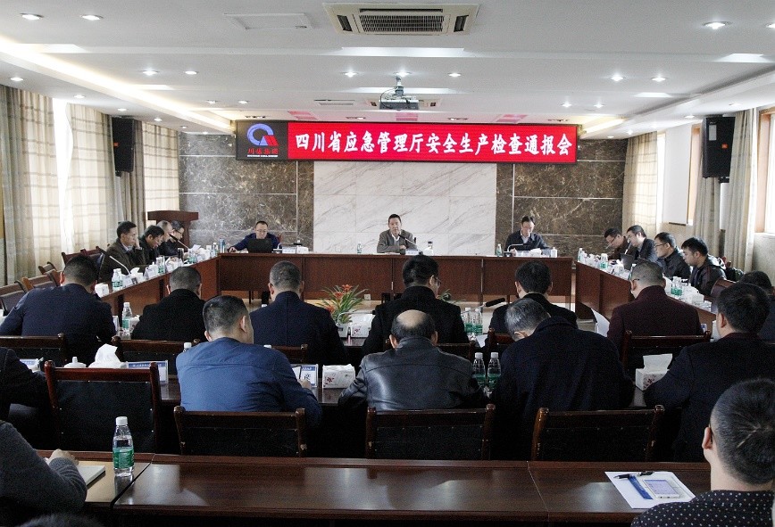 我公司专家受邀参加应急厅组织的四川省应急厅安全生产检查工作