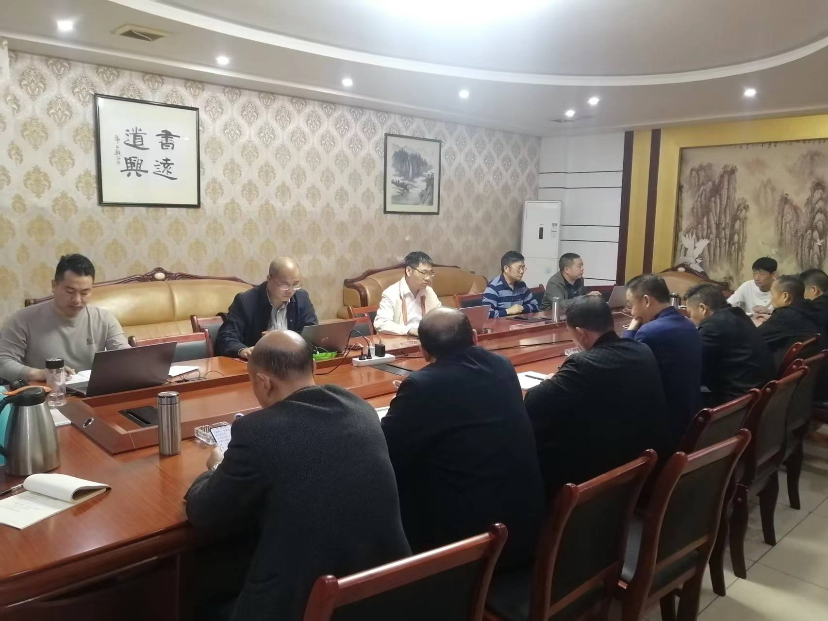 四川中科森科技有限公司煤矿技术服务项目组与内江市双鹰煤炭有限责任公司老鹰岩井开展2024年度第一次现场技术交流