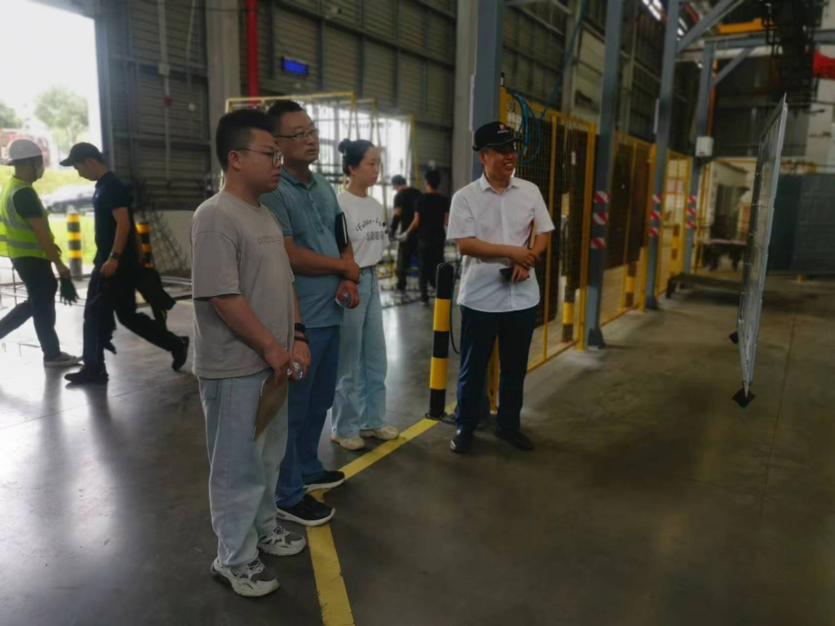 宜宾市三江新区动力电池局组织我司安全专家按计划开展安全生产体检式巡查